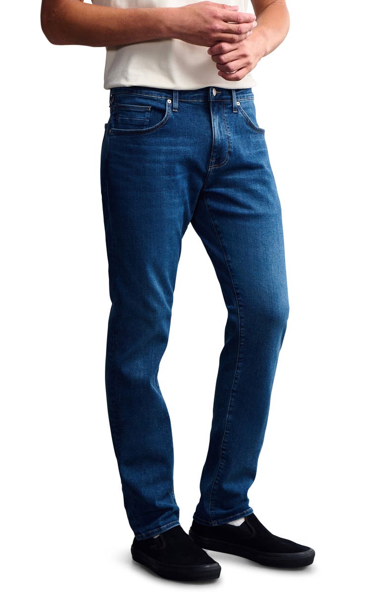 General Denim Works Ride Slim Fit Jeans, Alternate, color, Dark Brushed Denim