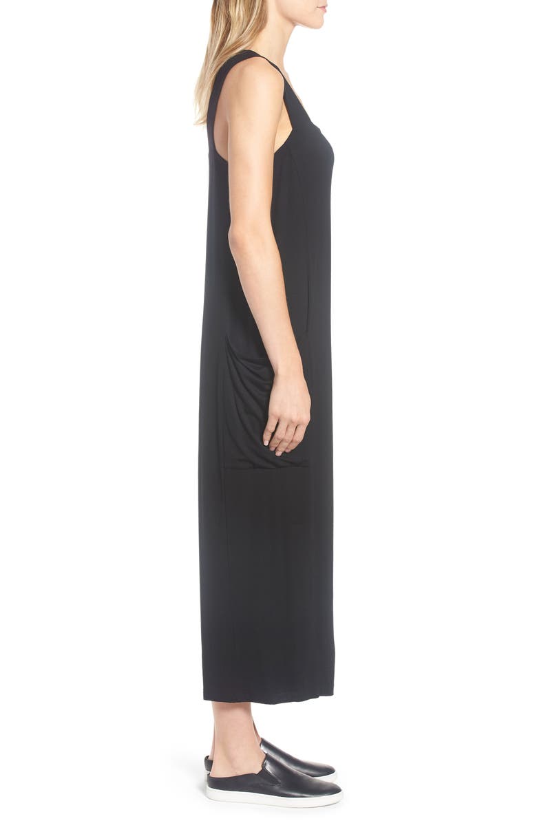 Eileen Fisher Crop Jersey Jumpsuit, Alternate, color, 