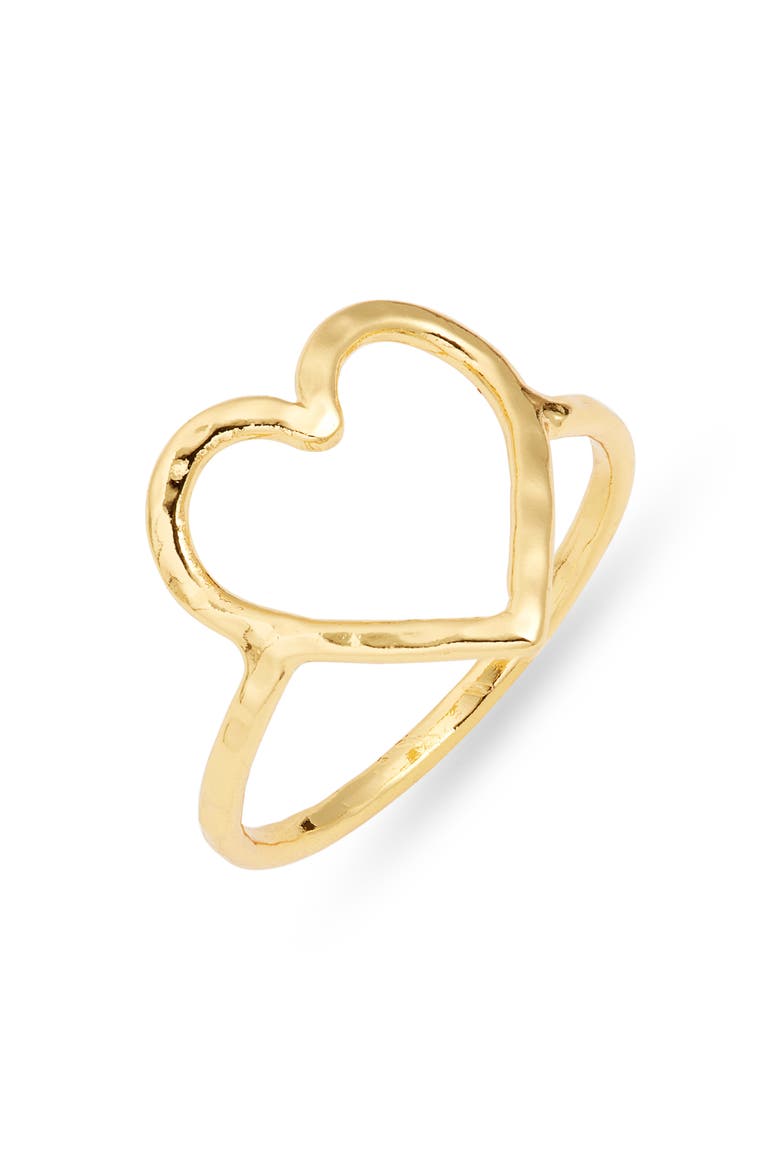 Forever Heart Ring, Main, color, GOLD