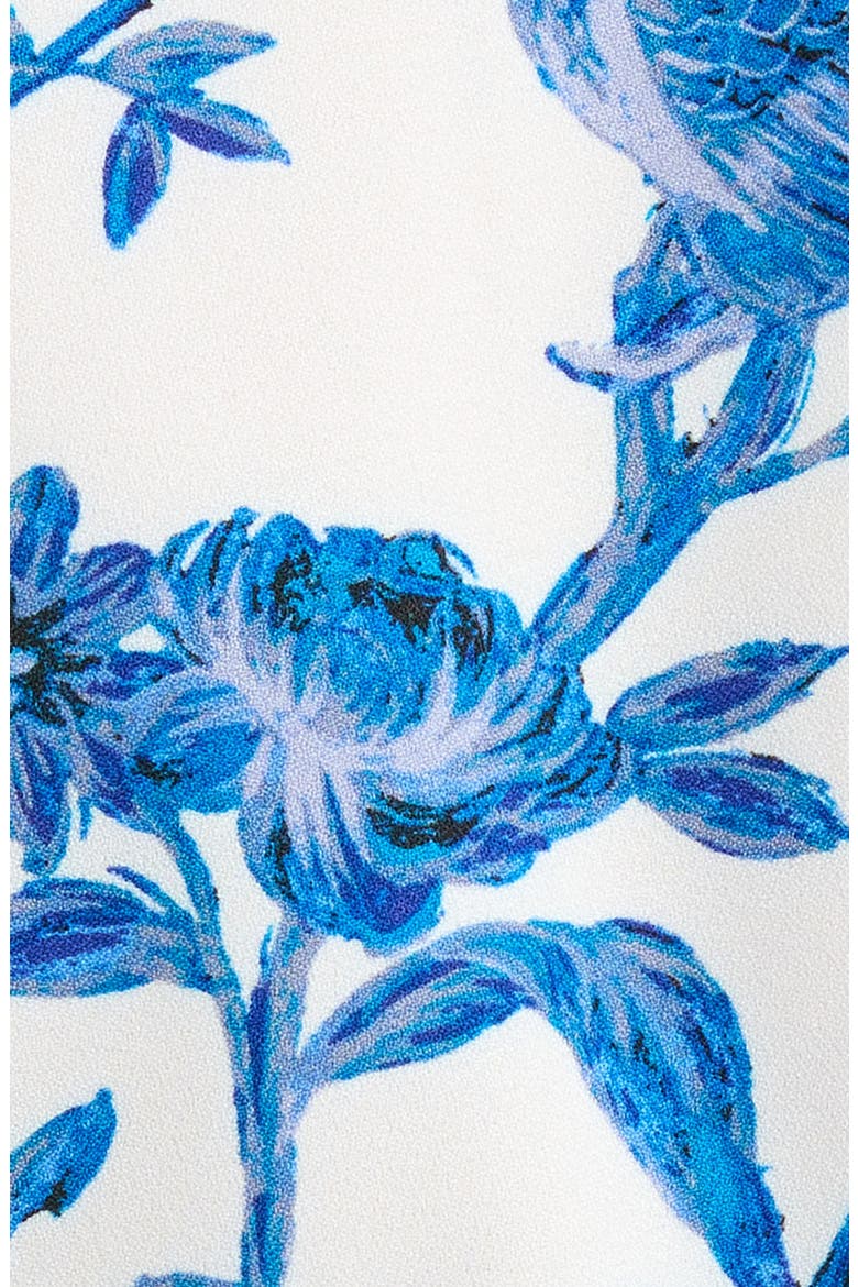 Ciela Floral Print Shirt, Alternate, color, WHTE-BLUES