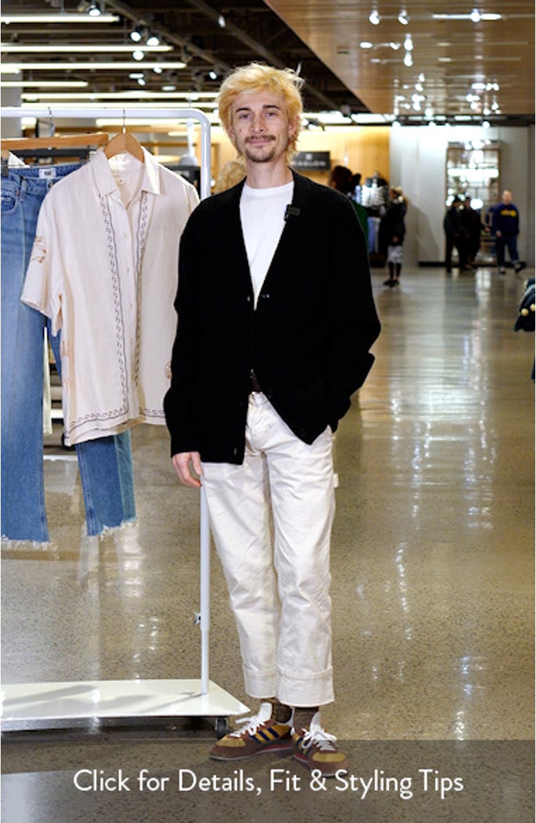 Relaxed Wool & Cashmere Rib Cardigan, sales video thumbnail