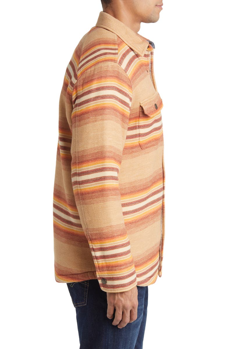 Pendleton Bay City High Pile Fleece Lined Shirt Jacket, Alternate, color, 