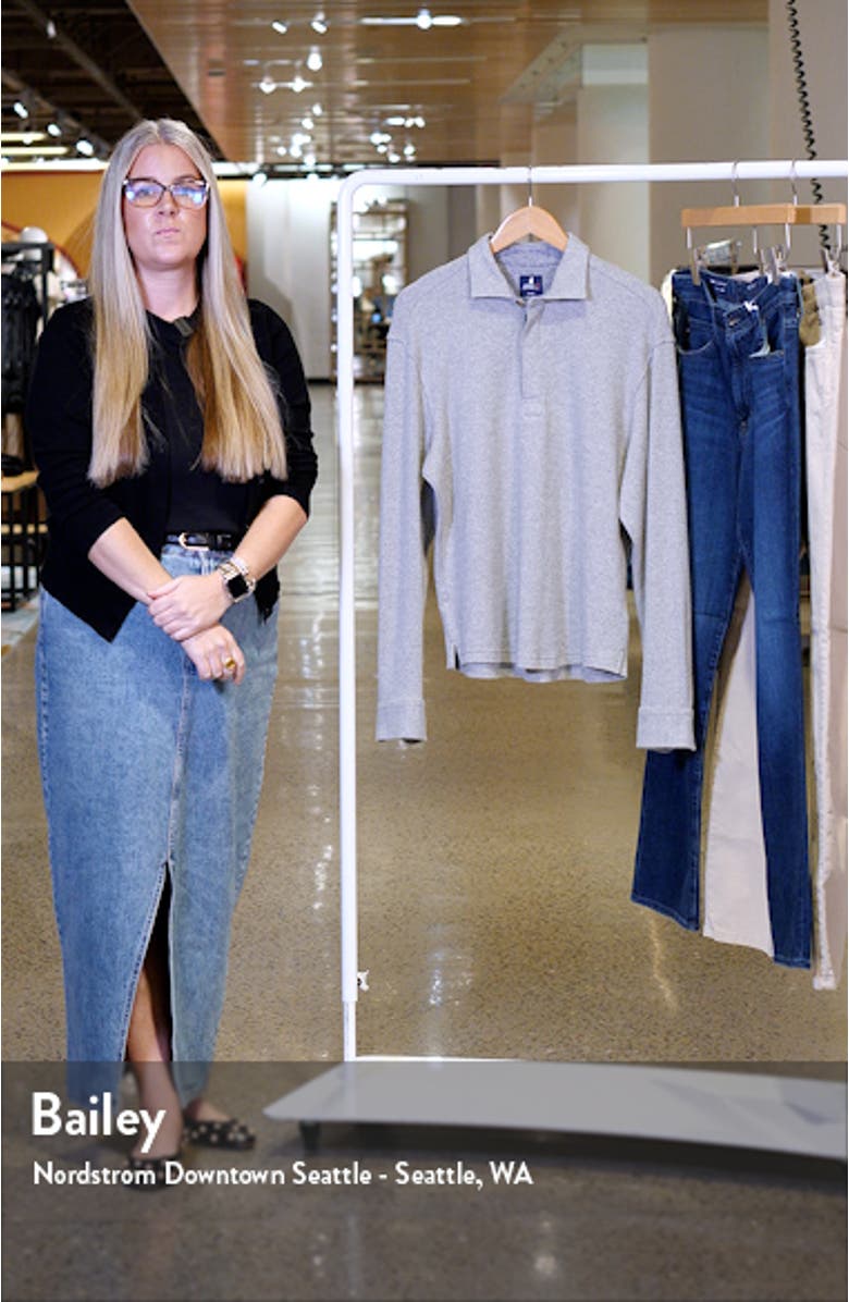 Middleton Long Sleeve Flannel Polo, sales video thumbnail