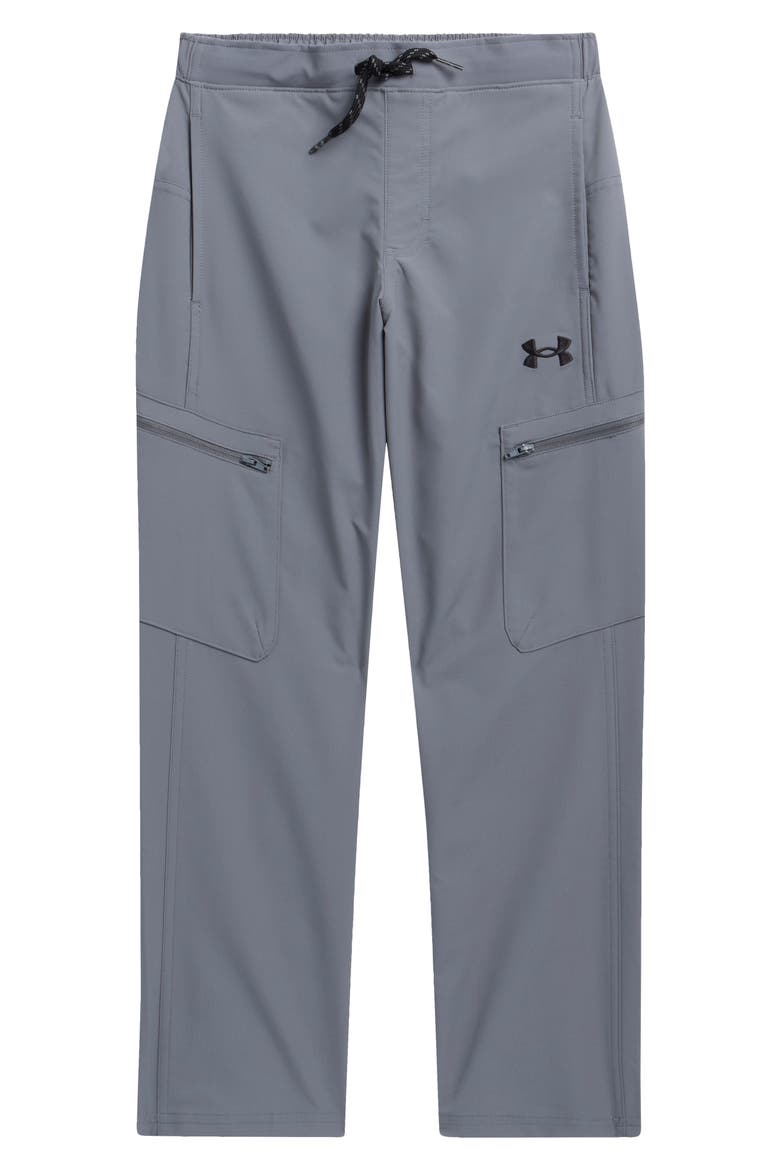 Kids' Ode Twill Cargo Pants, Main, color, TITAN GRAY