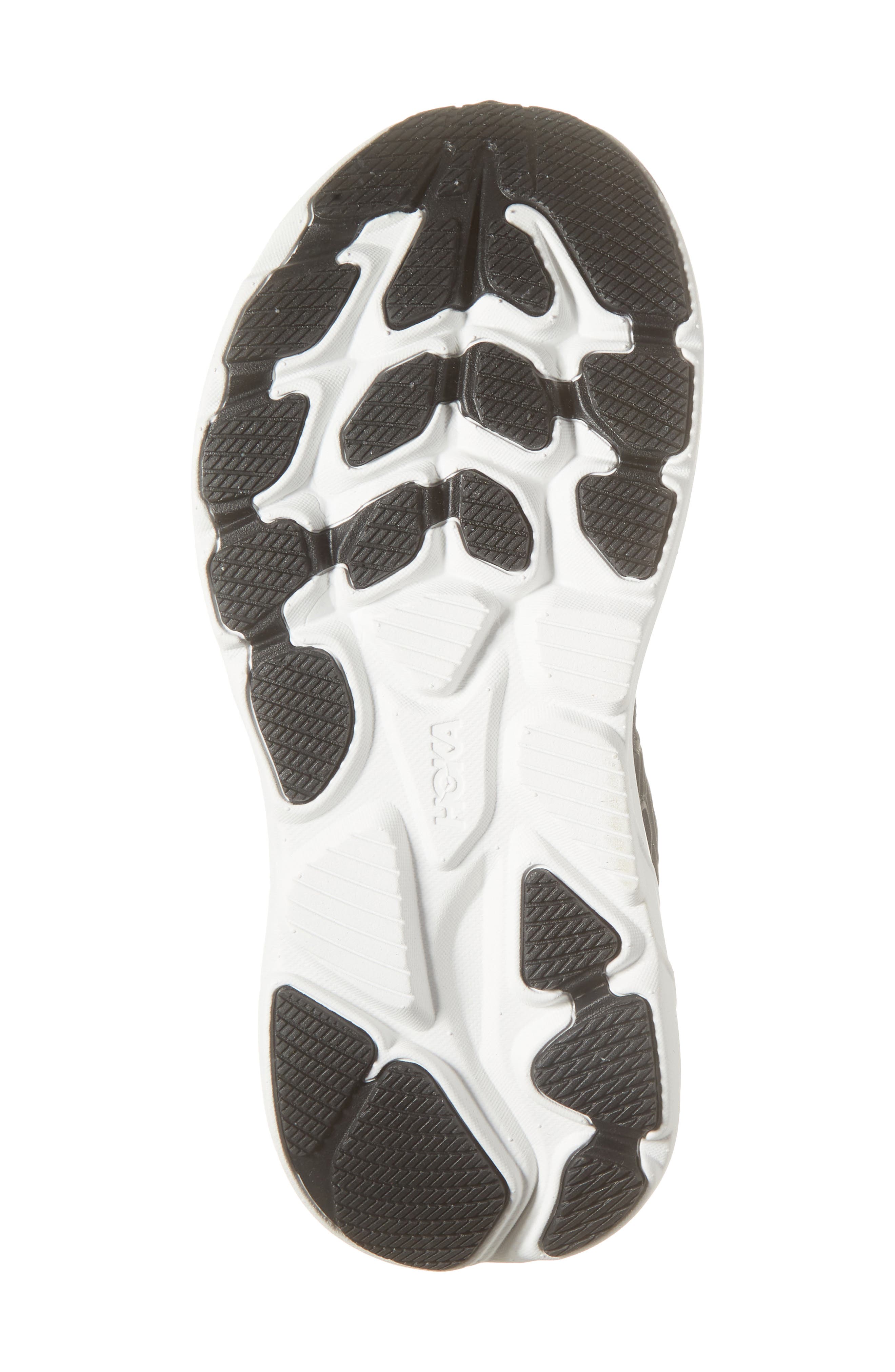 HOKA Kids' Clifton 10 Running Sneaker, Alternate, color, Black / White