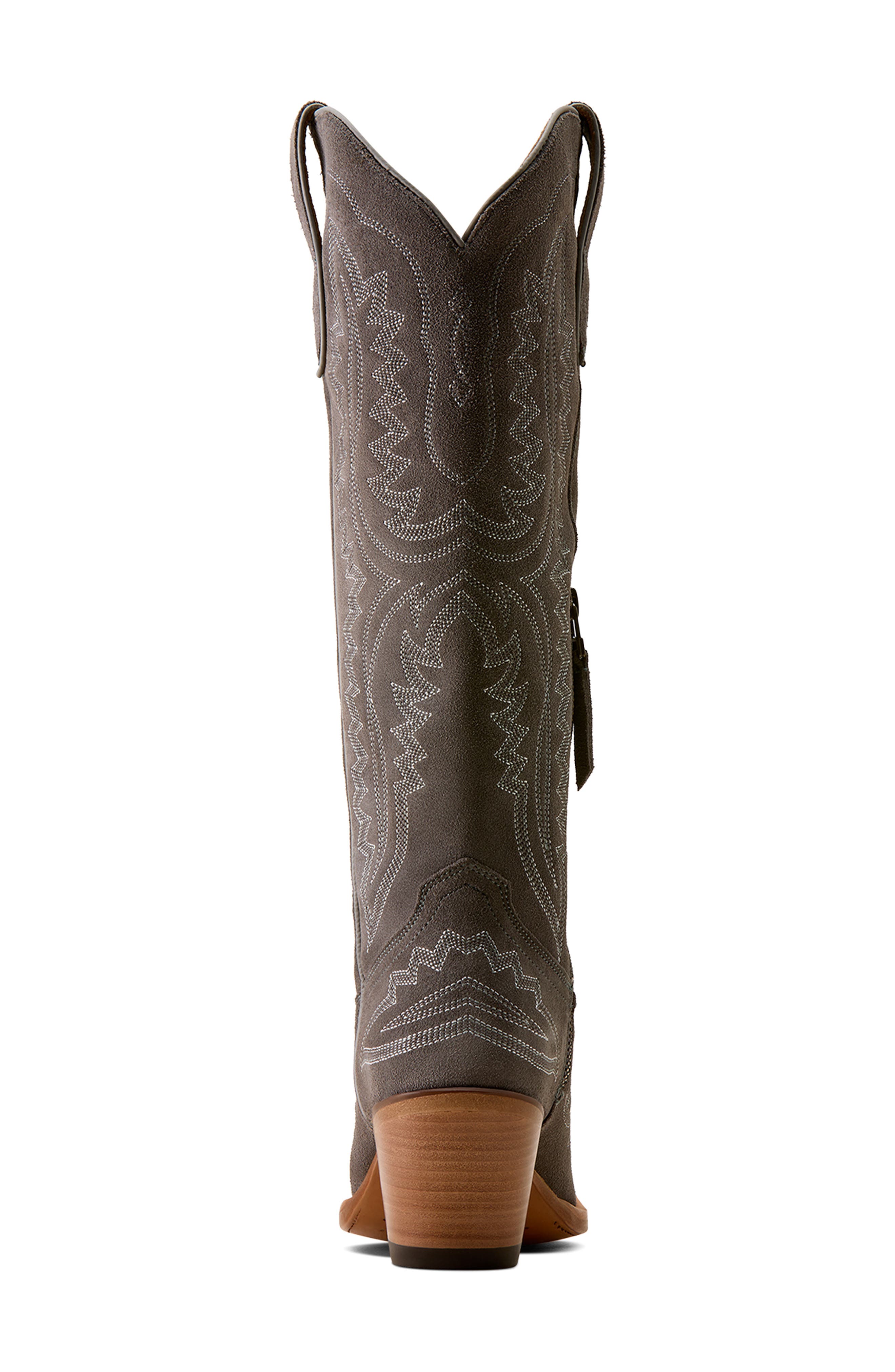 Casanova Star X Toe Western Boot, Alternate, color, ASH BROWN