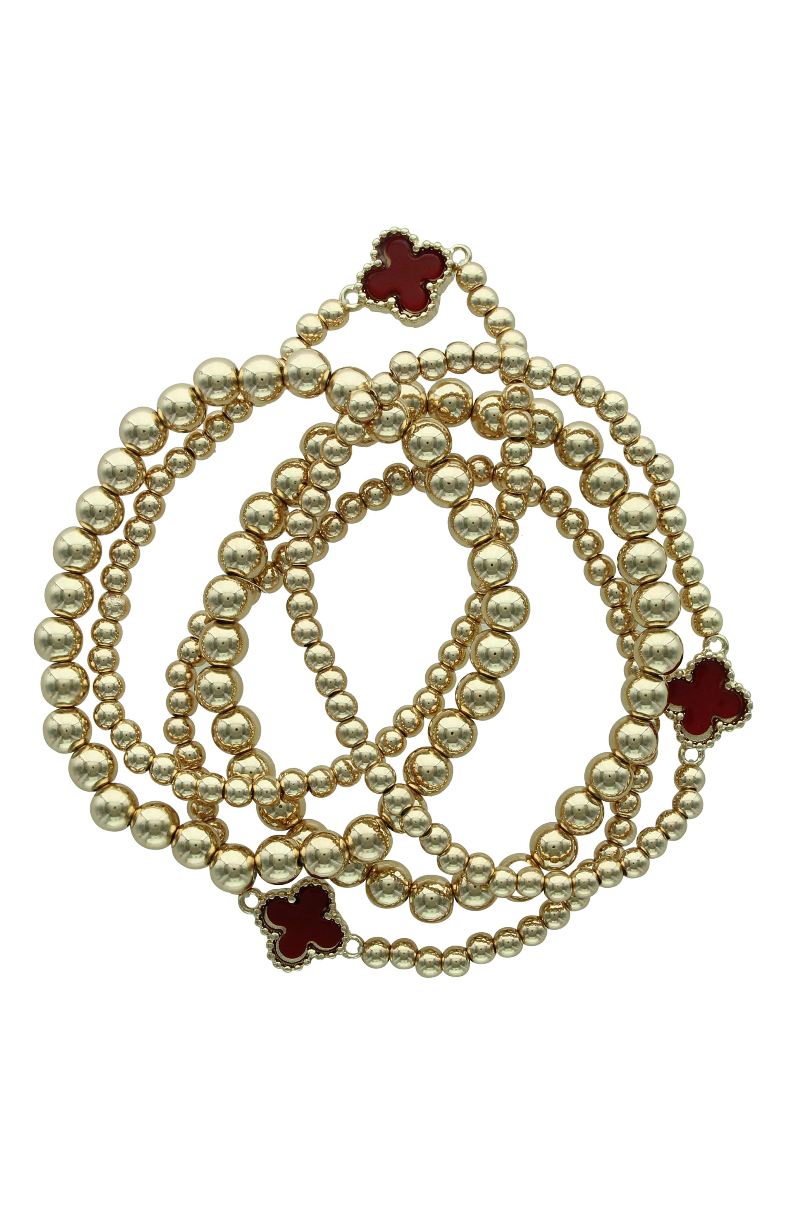 GOLD / RED