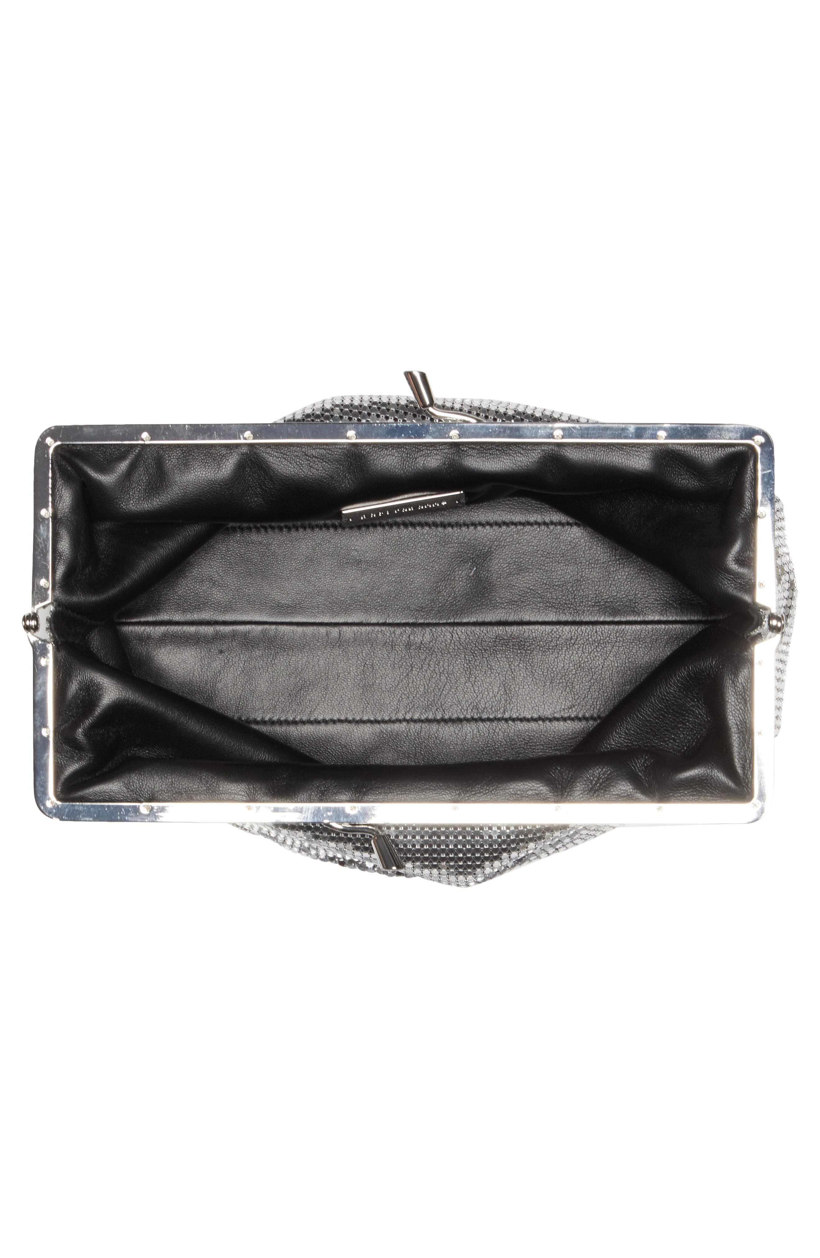 Rabanne paco rabanne Pixel Mesh Clutch, Alternate, color, 