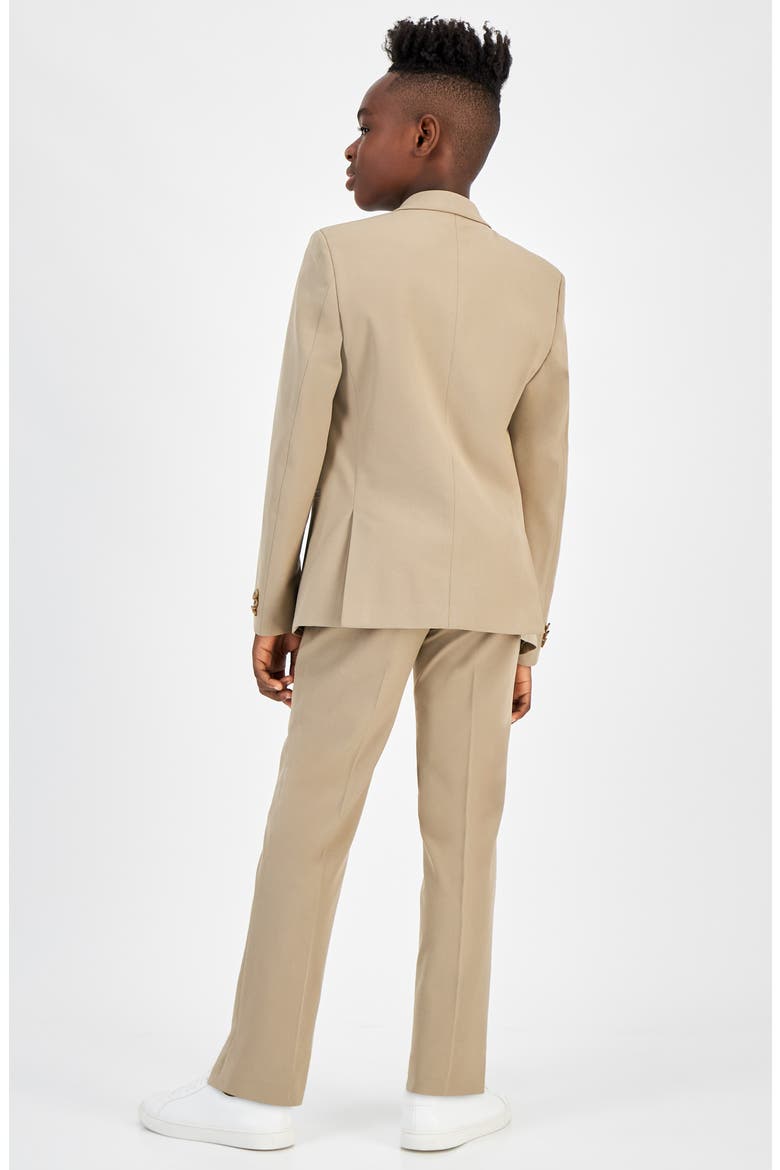 Kids' Skinny Suit Jacket, Alternate, color, TAN