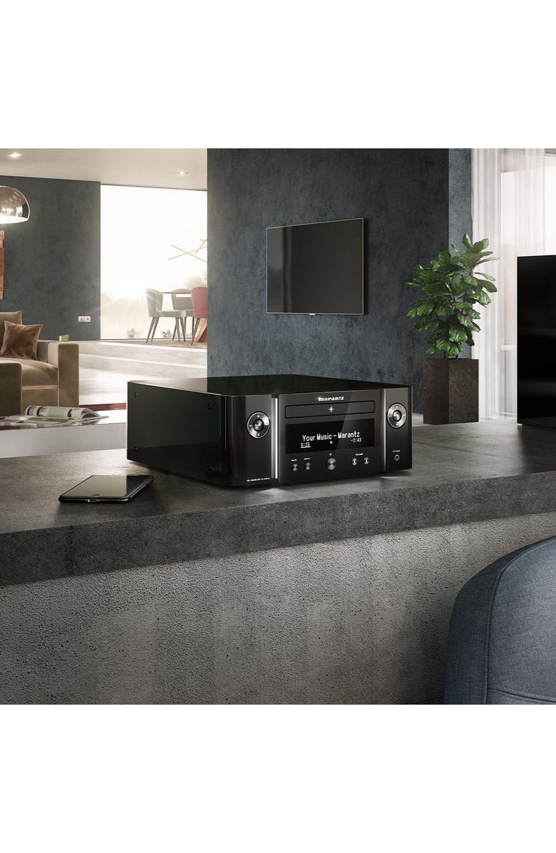 Marantz M-CR612 Network CD Receiver with HEOS, Bluetooth, and Voice Control, Alternate, color, Black