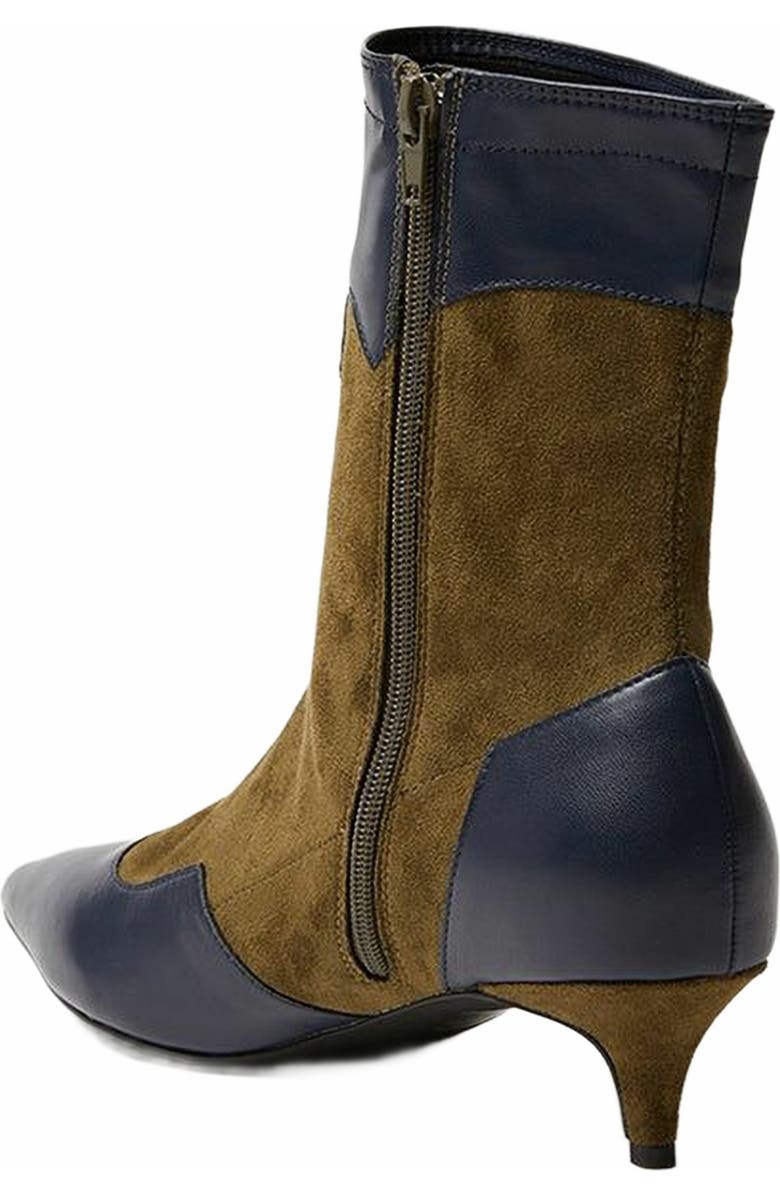 WeWoreWhat Kitten Heel Western Bootie, Alternate, color,
