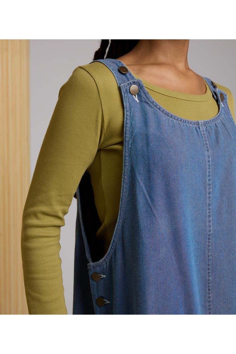 Healer Dress, Alternate, color, Dark Wash