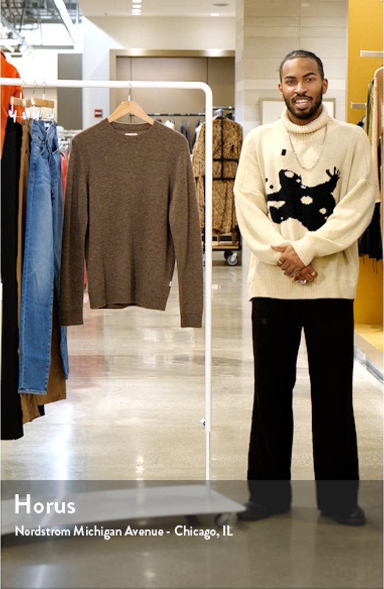 Crewneck Yak Wool Sweater, sales video thumbnail