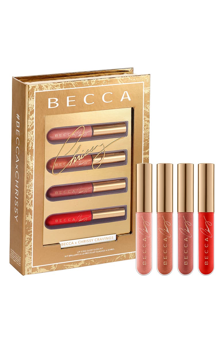 BECCA Cosmetics BECCA x Chrissy Teigen Lip Icing Glow Gloss Kit, Alternate, color,