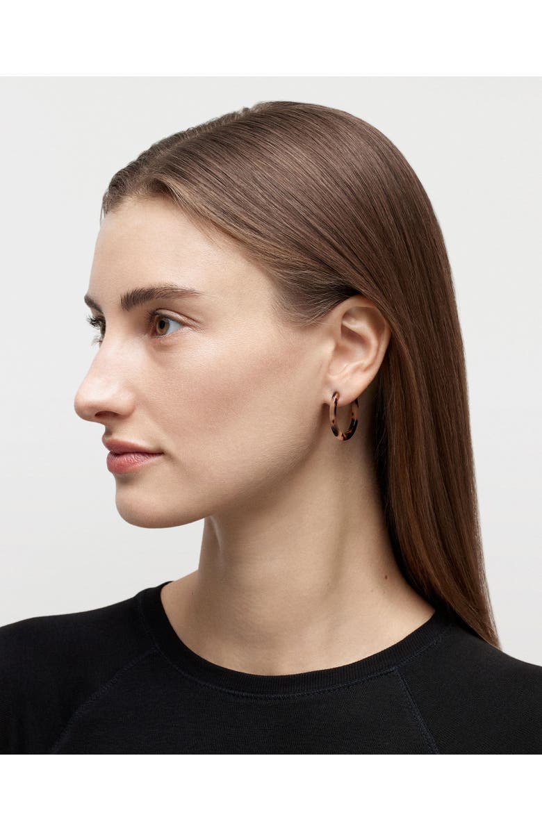 MACHETE Mini Hoops, Alternate, color, White Matte