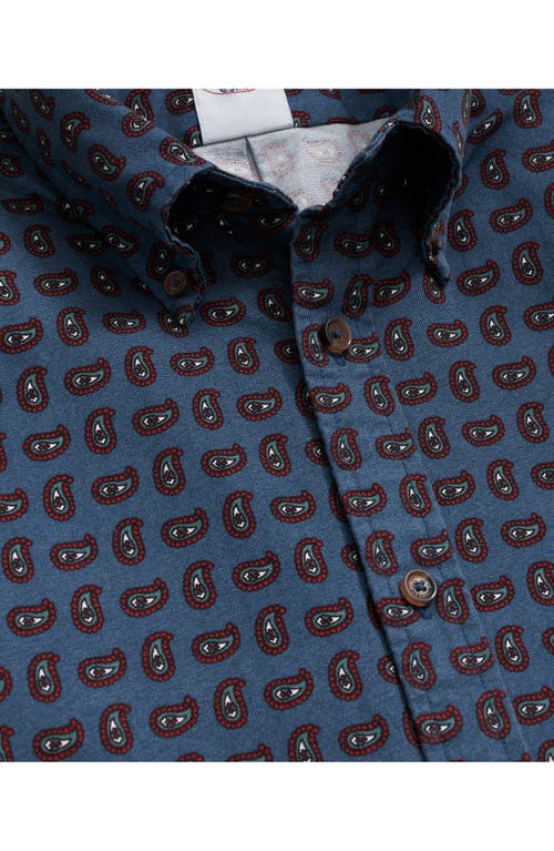 Brooks Brothers Paisley Regular Fit Button Down Shirt In Multi