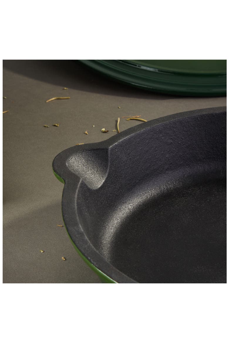 Neo Cast Iron 10-Piece Cookware Set, Alternate, color, GREEN