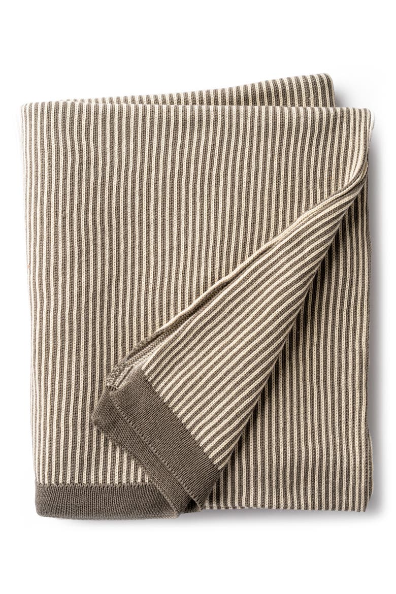 Bira Throw Blanket, Alternate, color, BROWN