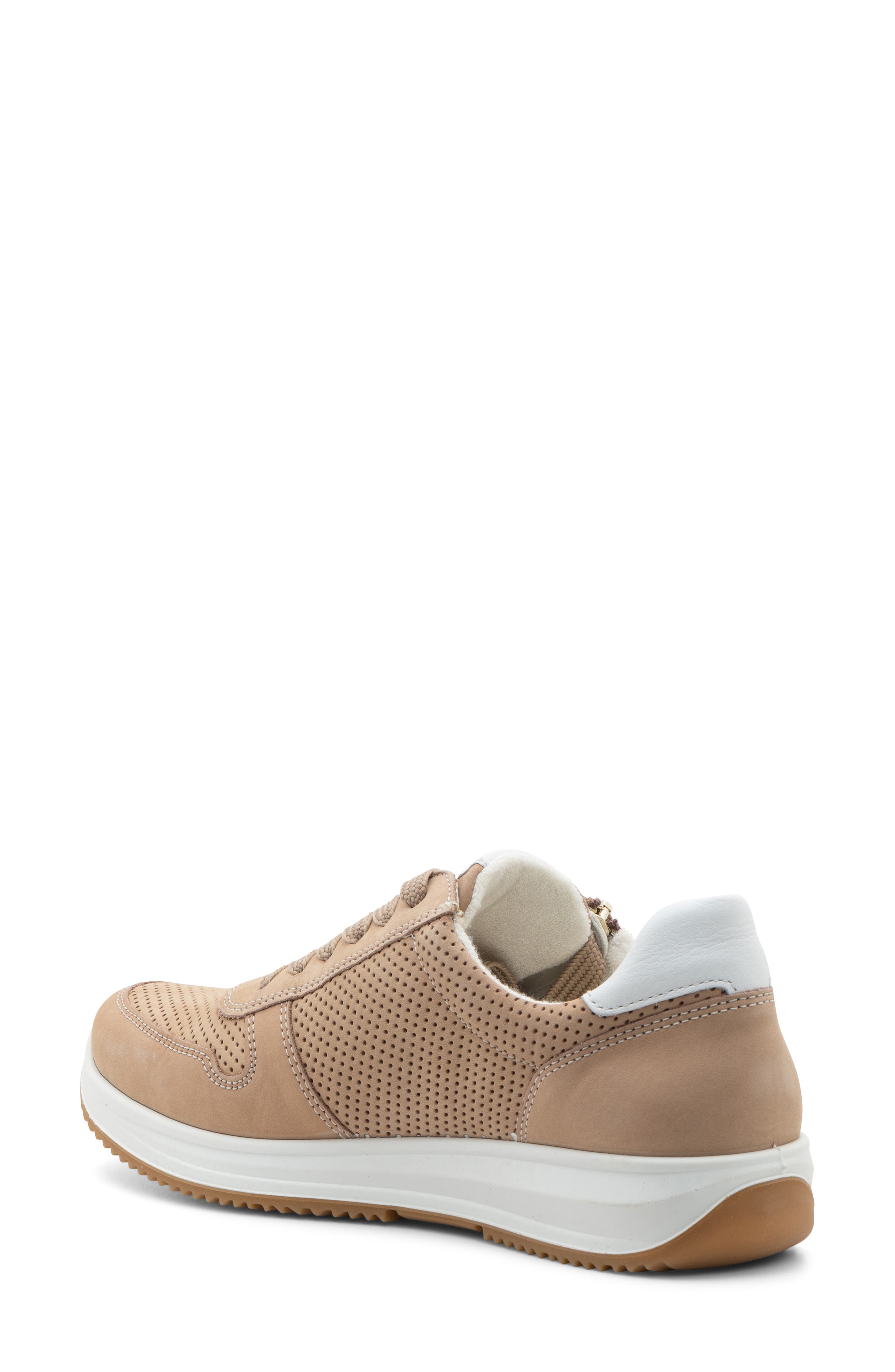 ara Opal Lace-Up Sneaker, Alternate, color, Sand