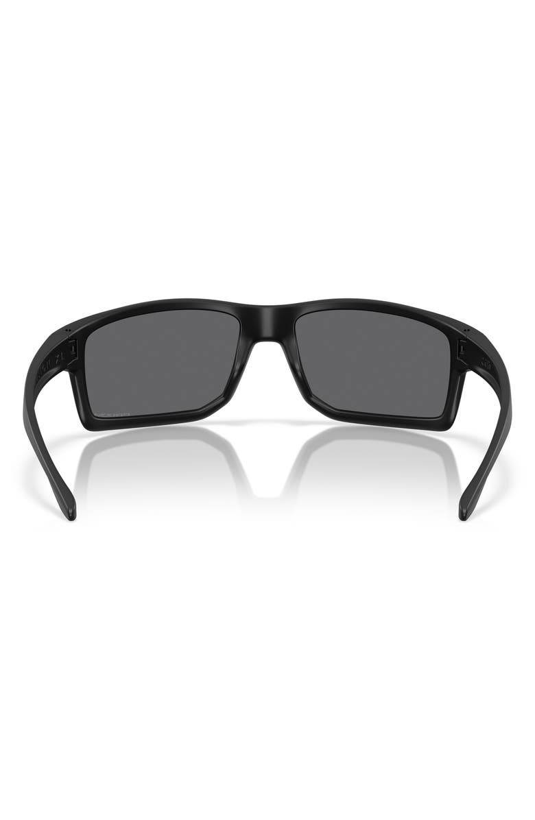 Oakley Gibston XL 62mm Rectangular Prizm<sup>™</sup> Wrap Sunglasses, Alternate, color, Matte Black