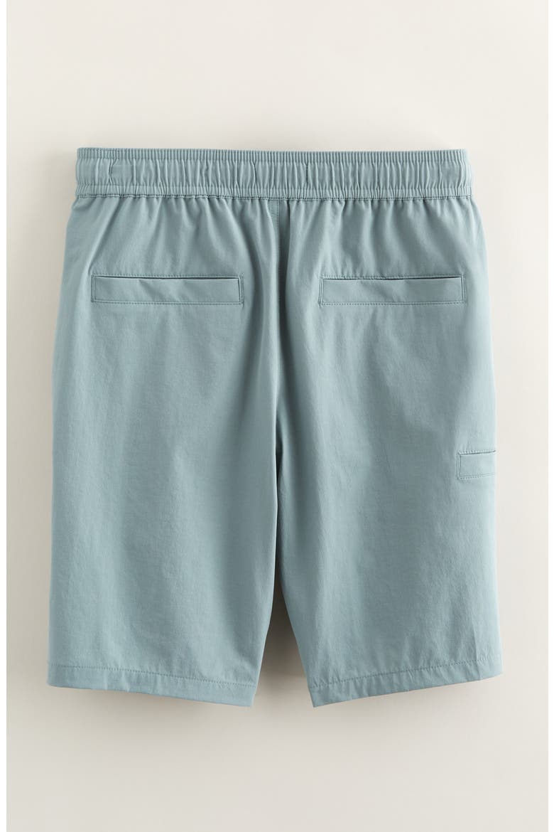 Kids' Stretch Nylon Drawstring Shorts, Alternate, color, GREY THUNDER