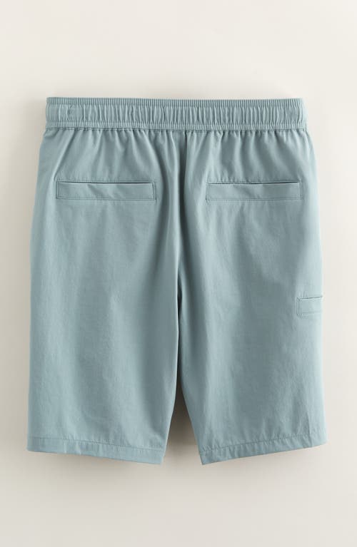 Nordstrom Kids' Stretch Nylon Drawstring Shorts In Blue