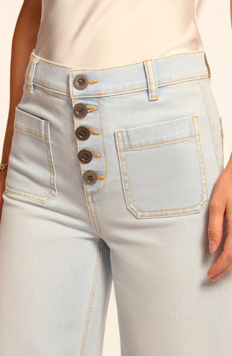 Ramy Brook Cindy Wide Leg Jeans, Alternate, color, 