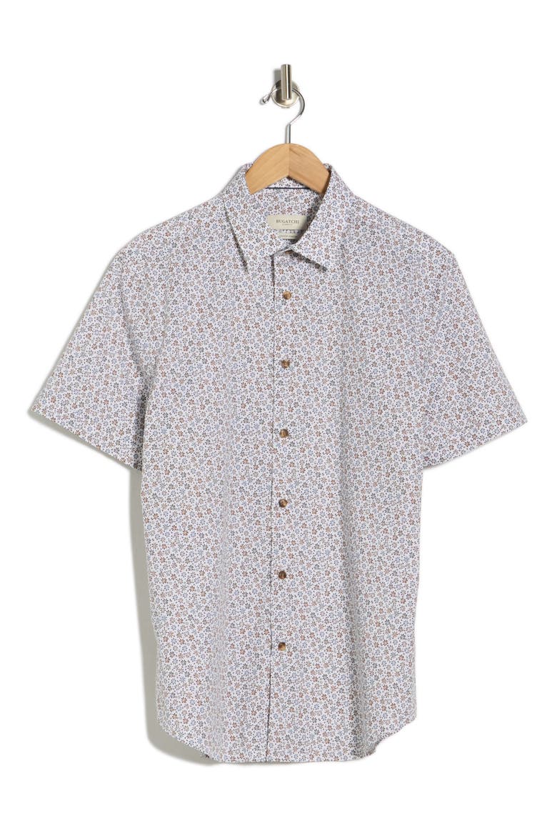 Orson Short Sleeve Button-Up Shirt, Alternate, color, OLIVE