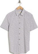 Bugatchi Orson Short Sleeve Button-Up Shirt