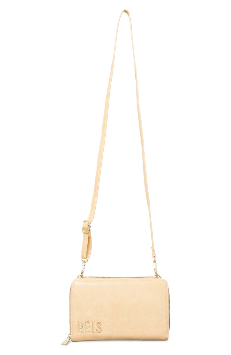 Béis The Travel Wallet, Alternate, color, Beige