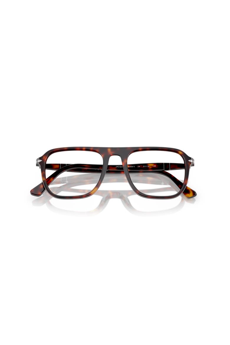 51mm Square optical glasses, Alternate, color, Tortoise