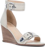 Frye Rachel Ankle Strap Wedge Sandal