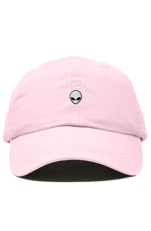 Mens Lil Alien Cotton Dad Cap