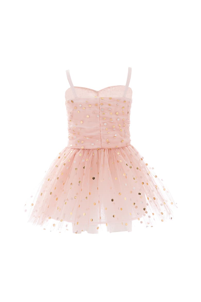 Marivelle Sequin Tulle Dress, Alternate, color, Pink
