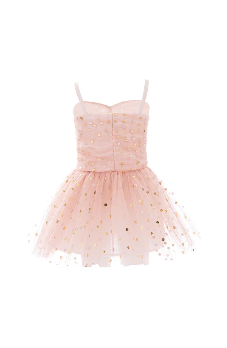 Mimi Tutu Marivelle Sequin Tulle Dress, Alternate, color, Pink