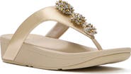 FitFlop Flowrise Embellished Wedge Flip Flop