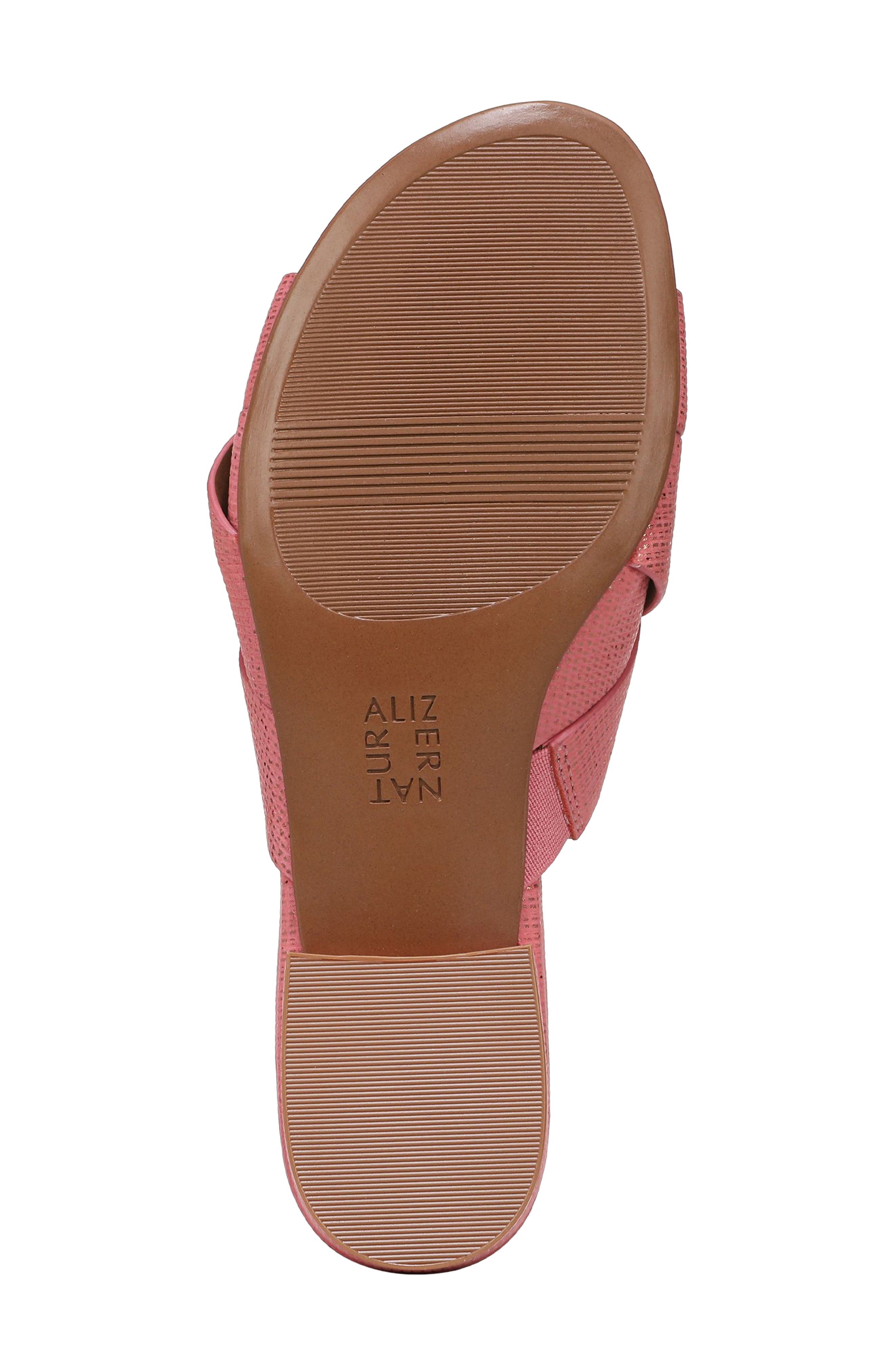 Naturalizer Morena Slide Sandal, Alternate, color, Sunset Coral Pink
