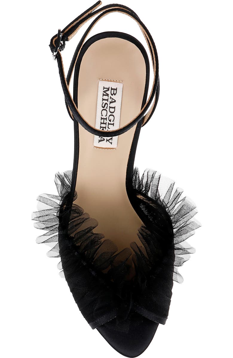 Badgley Mischka Collection Aisha Ankle Strap Sandal, Alternate, color,