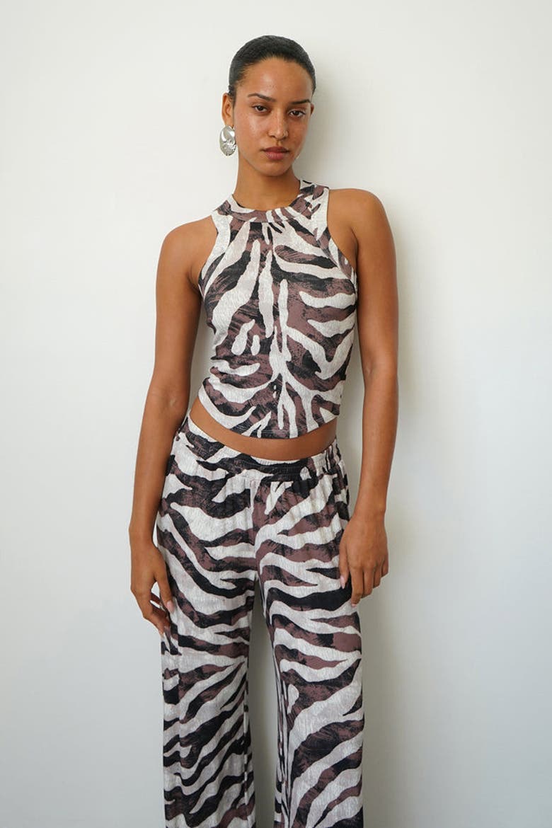 Safari Rib Detra Tank, Alternate, color, Safari