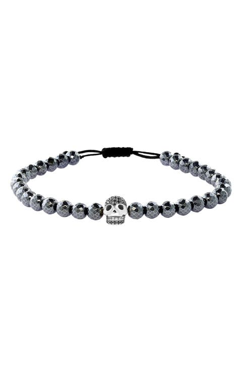 Black Diamond Bead Bracelet - 0.21ctw