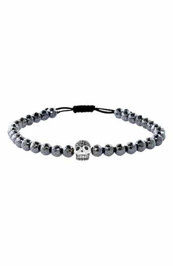 Black Diamond Bead Bracelet - 0.21ctw