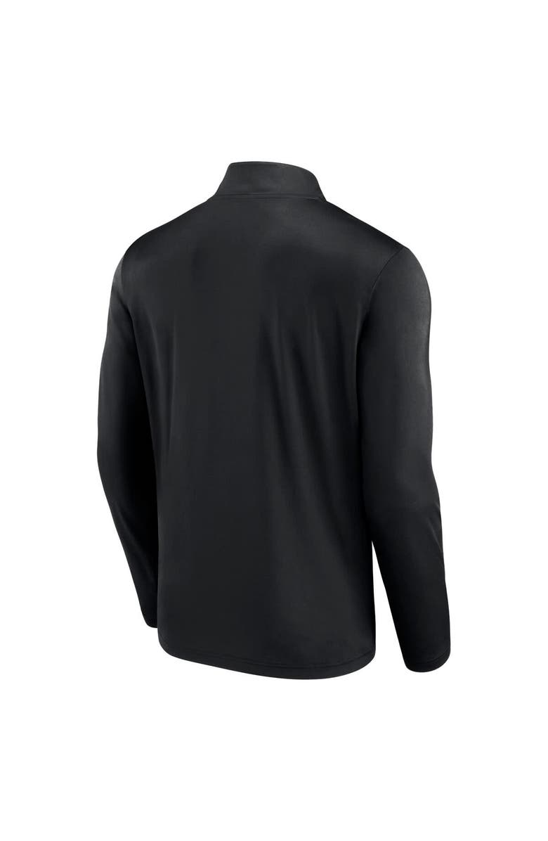 FANATICS Men's Fanatics Black Las Vegas Raiders Head-to-Head Quarter-Zip Top, Alternate, color, Black