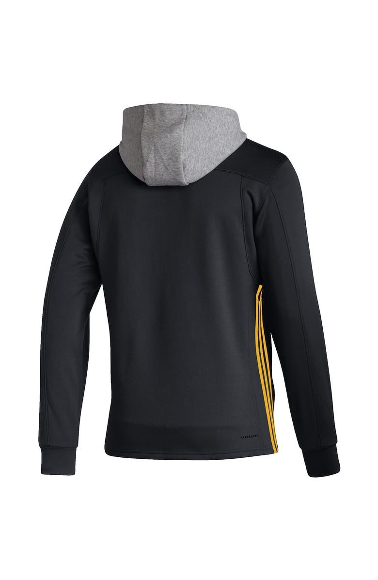 adidas Men's adidas Black Boston Bruins Skate Lace AEROREADY Pullover Hoodie, Alternate, color, 