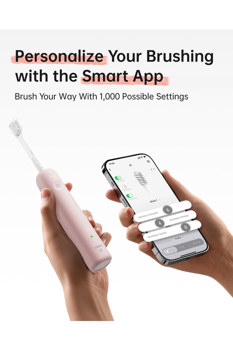 WAVE SE Oscillation & Vibration Sonic Electric Toothbrush, Alternate, color, Pink
