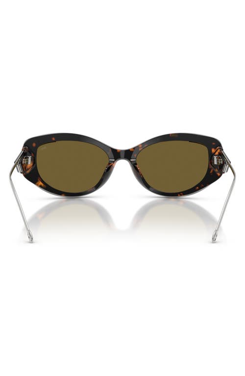 DIESEL DIESEL® GECK-D 54MM OVAL SUNGLASSES 