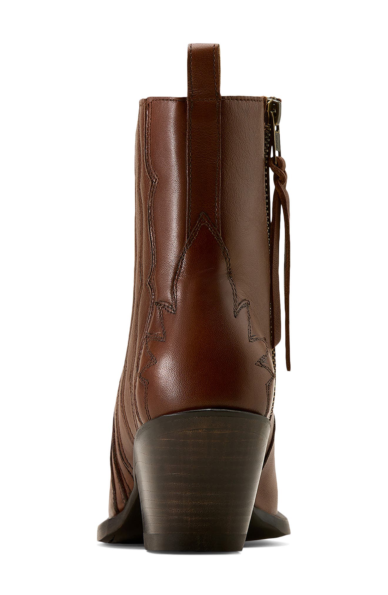 Ariat Jade X Toe Cowyboy Boot, Alternate, color, Vintage Amberwood