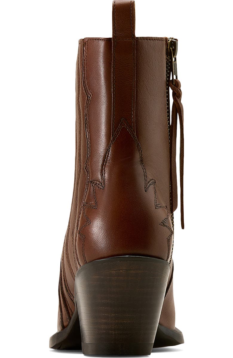 Ariat Jade X Toe Cowyboy Boot, Alternate, color, Vintage Amberwood