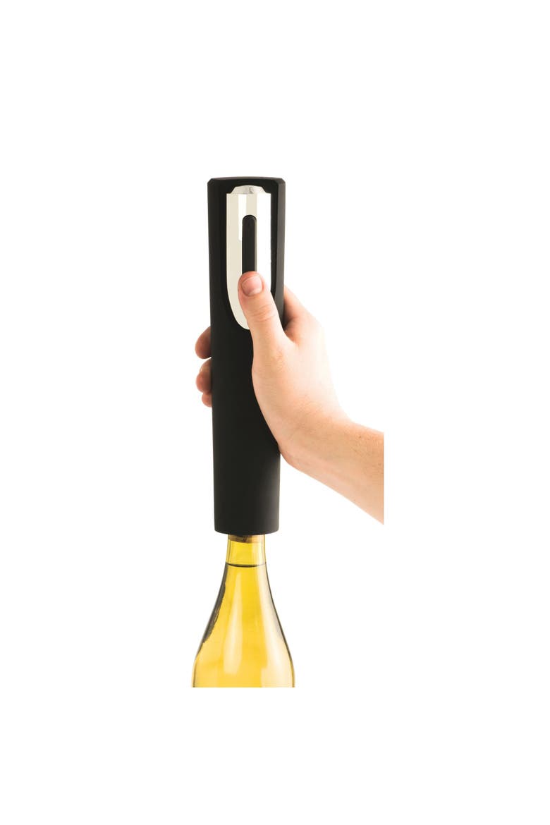 Vino Drill Electric Battery Corkscrew, Alternate, color, Black