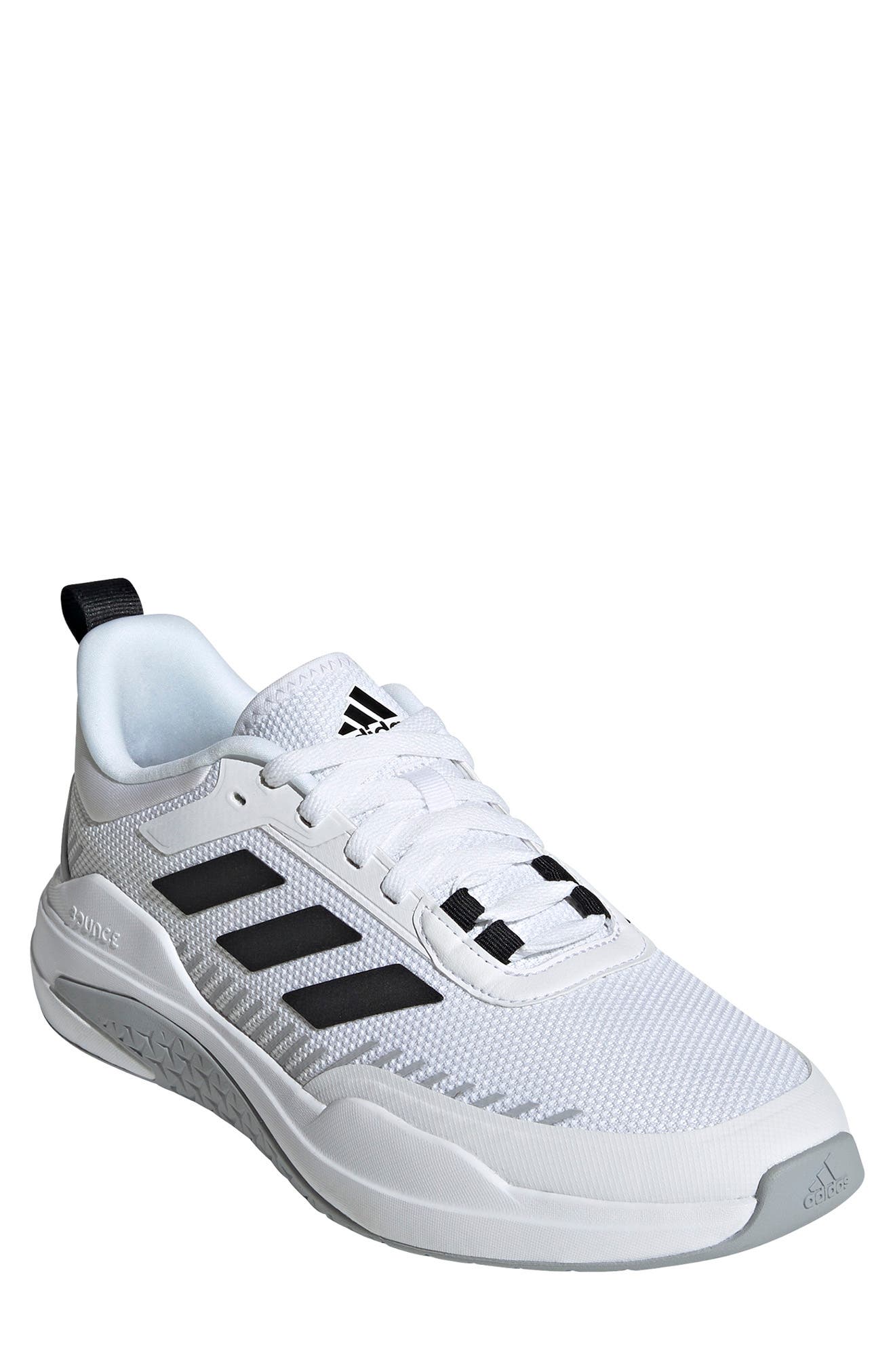 DLUX Trainer Sneaker, Main, color, FTWR WHITE/BLACK/SILVER