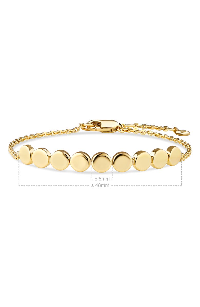 DEVATA Round Link Bracelet, Alternate, color, Gold